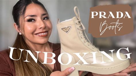 Prada Boots Unboxing and Review .